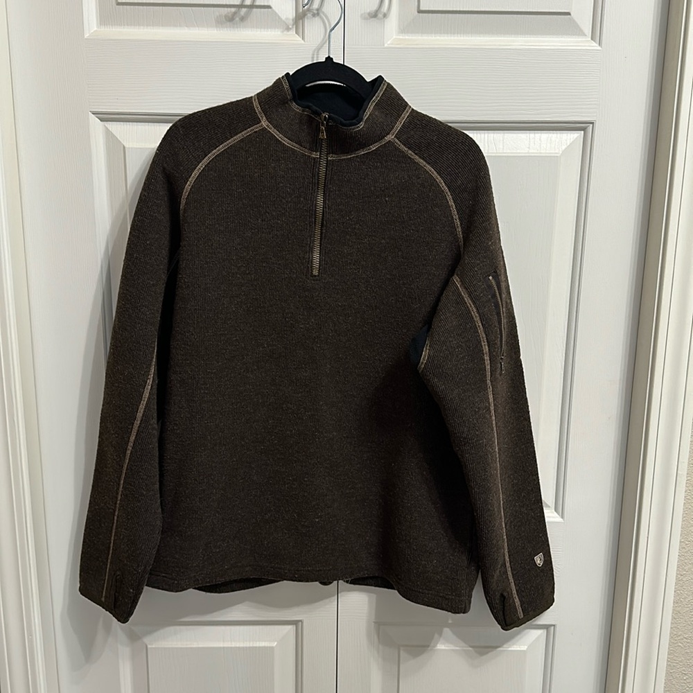 Men’s Large Kuhl ThermoKore 1/4 zip pullover